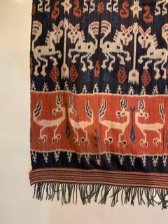 Ikat Textile from Sumba Island Stunning Tribal Motifs, Indonesia