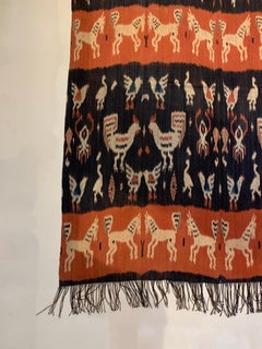 Ikat Textile from Sumba Island Stunning Tribal Motifs, Indonesia