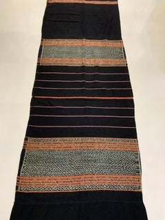Ikat Textile from Timor Island with Stunning Naturally Coloured Dye, Indonesia
