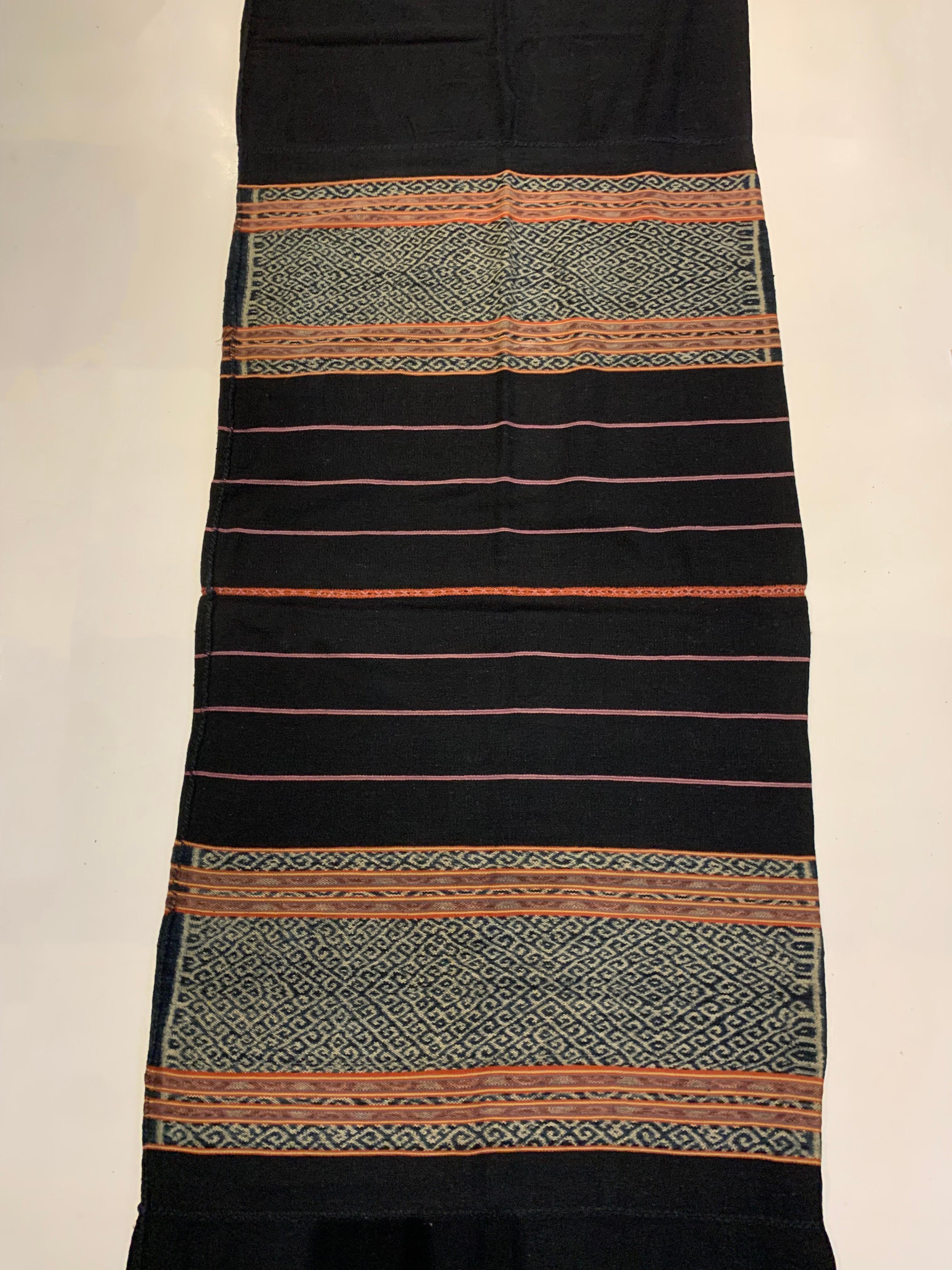 Indonesian Ikat Textile from Timor Island with Stunning Naturally Coloured Dye, Indonesia For Sale