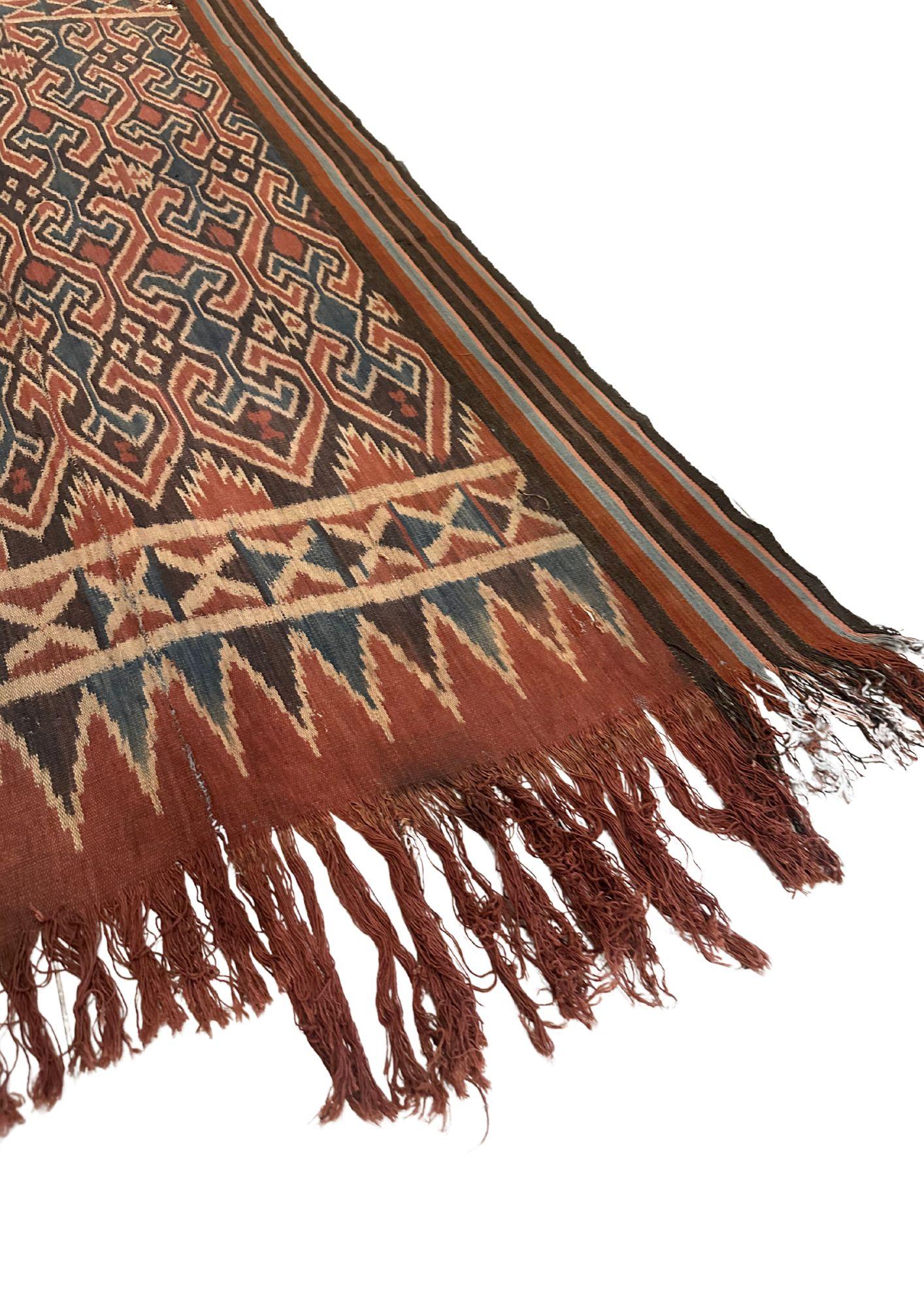 Other Ikat Textile from Toraja Tribe of Sulawesi with Stunning Tribal Motifs C. 1900 For Sale