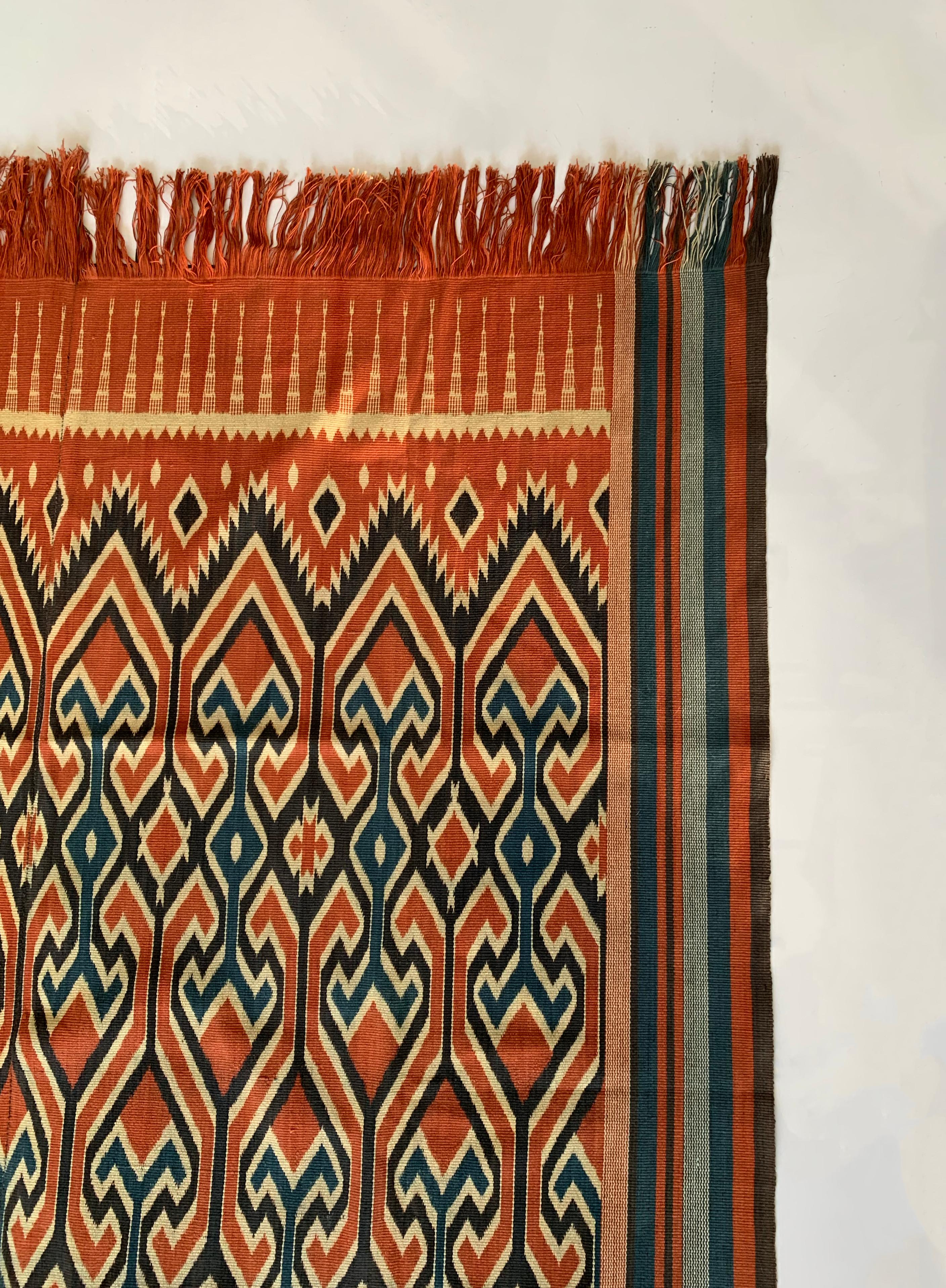 Other Ikat Textile from Toraja Tribe of Sulawesi with Stunning Tribal Motifs