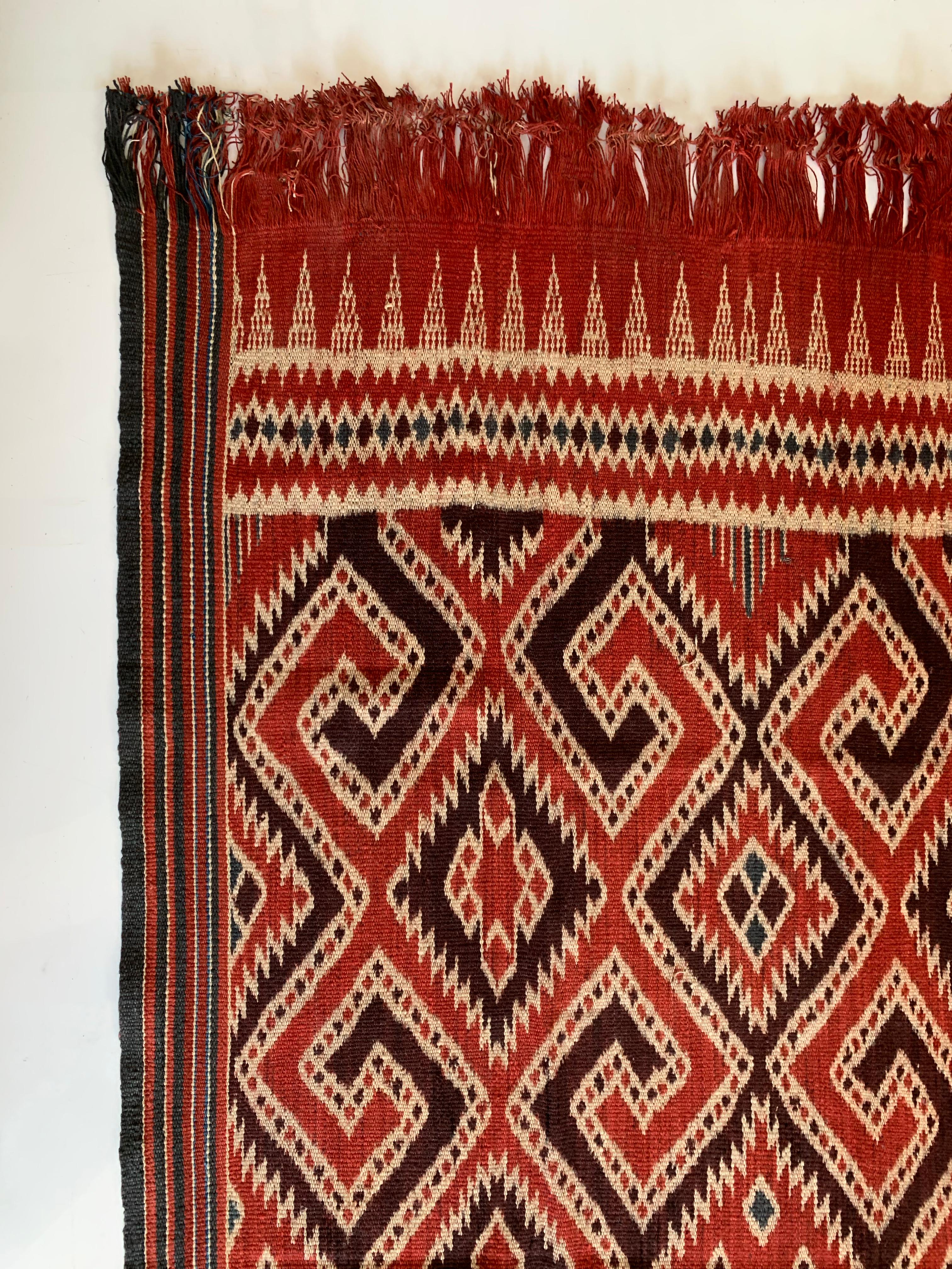 Other Ikat Textile from Toraja Tribe of Sulawesi with Stunning Tribal Motifs