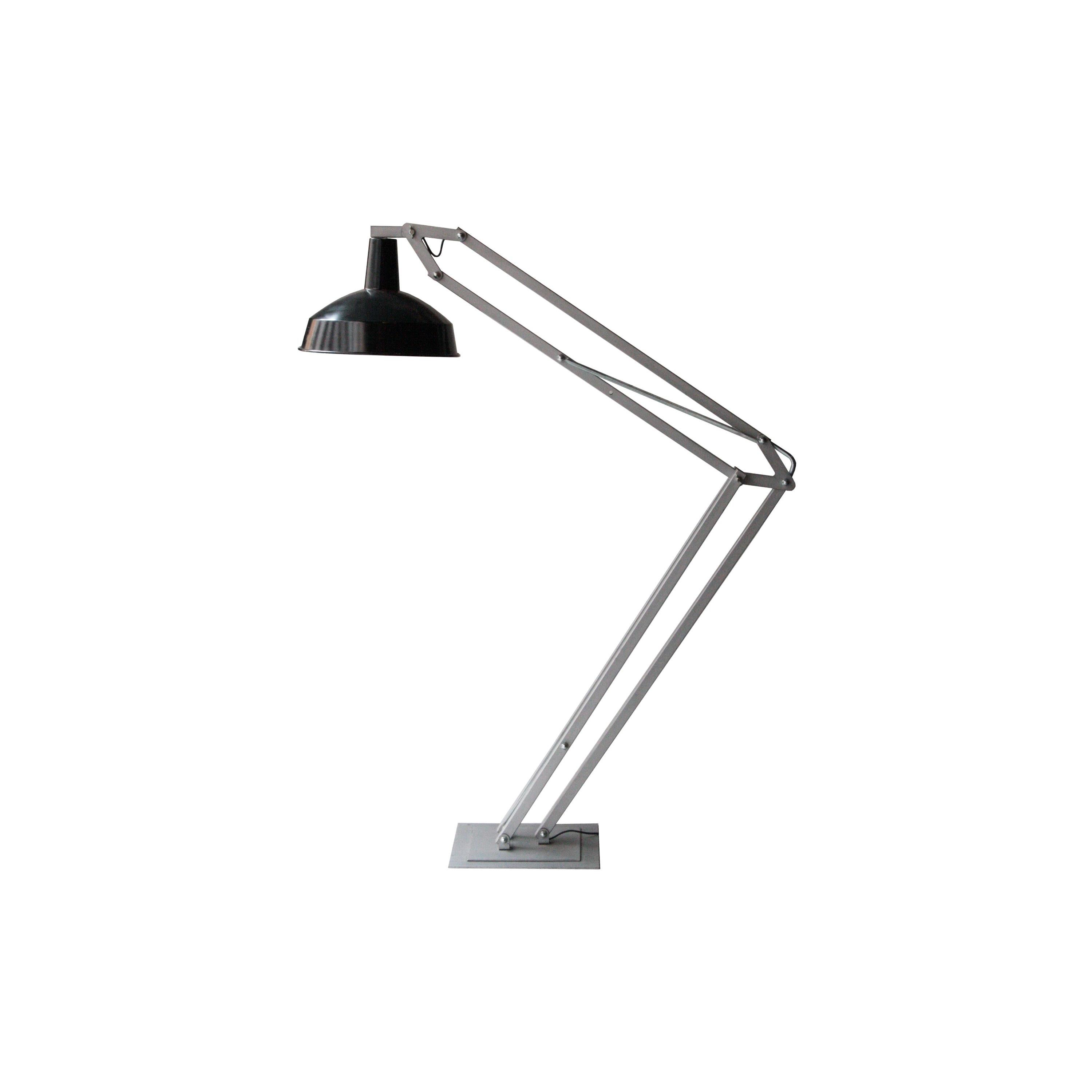 Modern IKB 191 Metal Black Regulable XXL Floor Lamp, Spain, 2018 For Sale