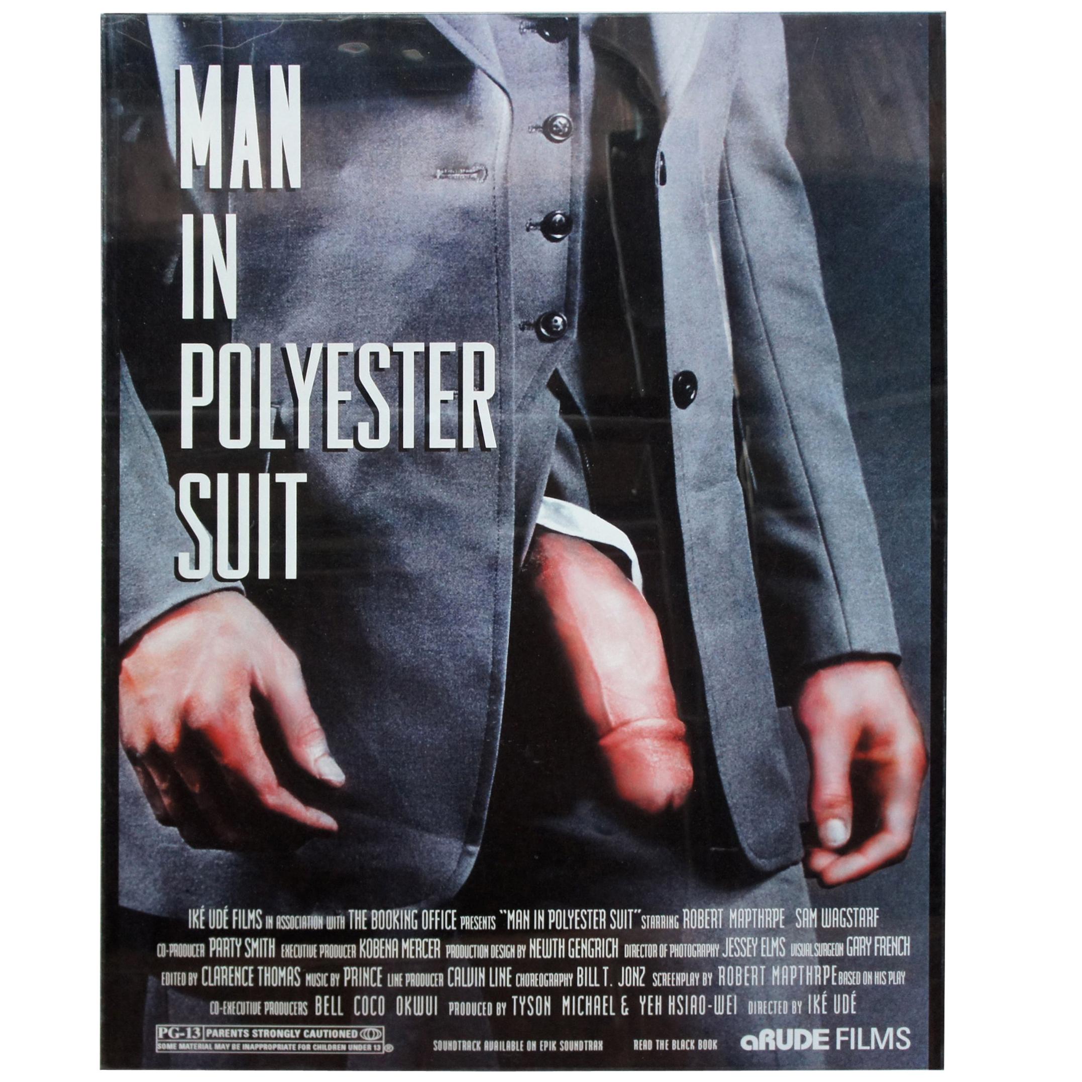 Ike Ude 1995 "Man in Polyester Suit" imprimé cibachrome érable chair nu