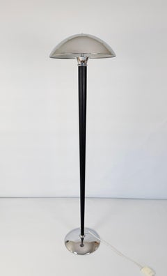 IKEA “Dakapo” Chrome Floor Lamp, Art Deco Style, Sweden, 1993