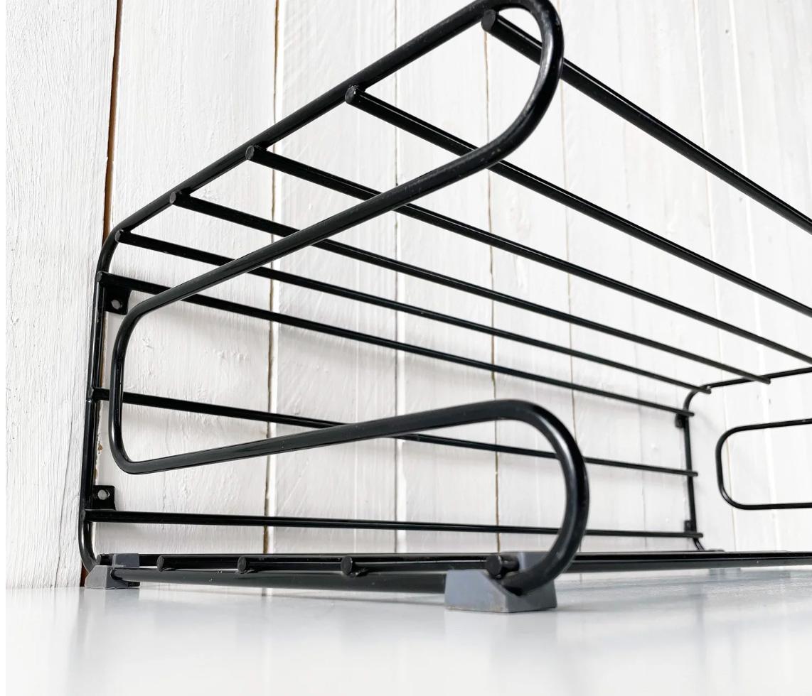 IKEA 'Frän' Hut-/Schuhregal, Schweden, 1980er Jahre (Metall) im Angebot