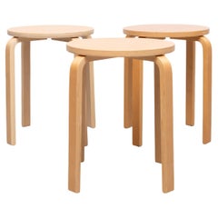 Ikea Frosta Stools set of Three 1980s