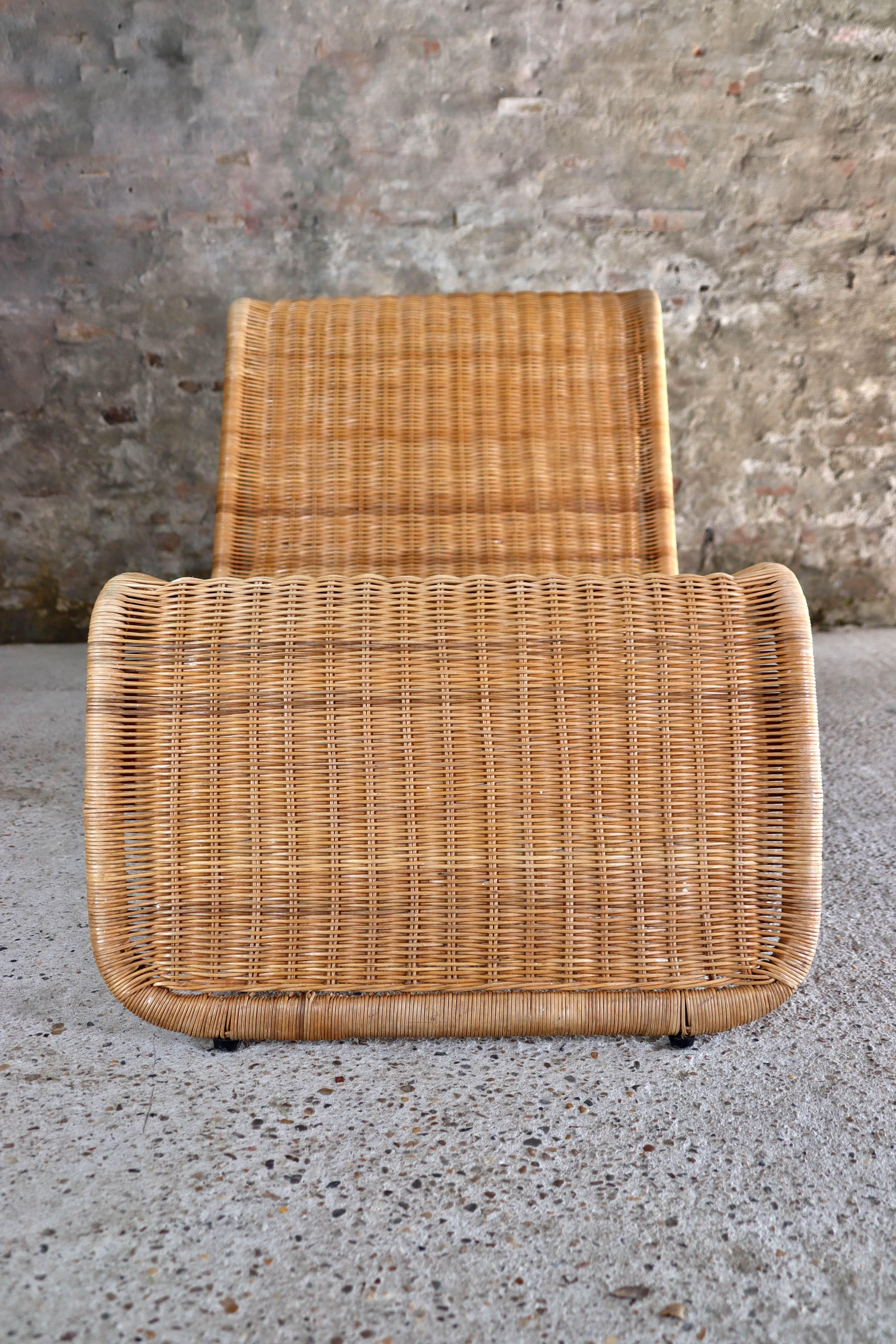 IKEA - Hestra - Fauteuil en rotin d'après Tito Agnoli - 1982 Bon état à NIEUWKUIJK, NB