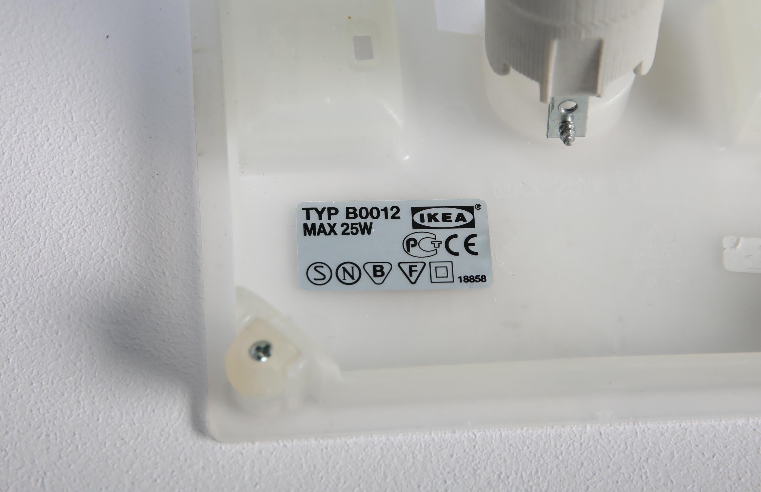 Late 20th Century IKEA “Iviken” Ice Cube Table Lamp, 1990s, Scandinavian Design For Sale