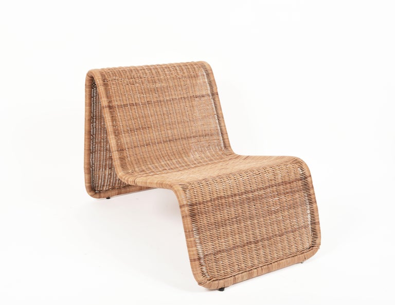 Ikea Midcentury Vintage Rattan Swedish Armchair, 1960s at 1stDibs ikea rattan daybed, vintage
