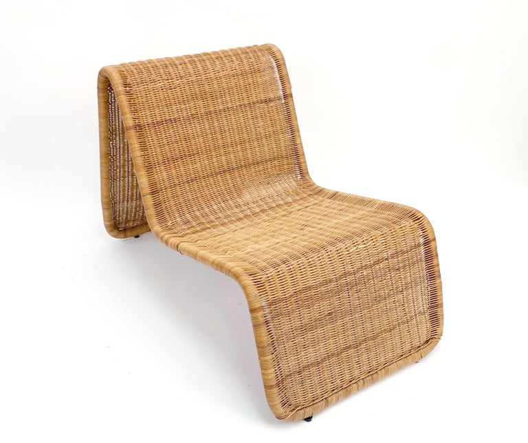 Ikea Midcentury Vintage Rattan Swedish Armchair 1960s For Sale At 1stdibs