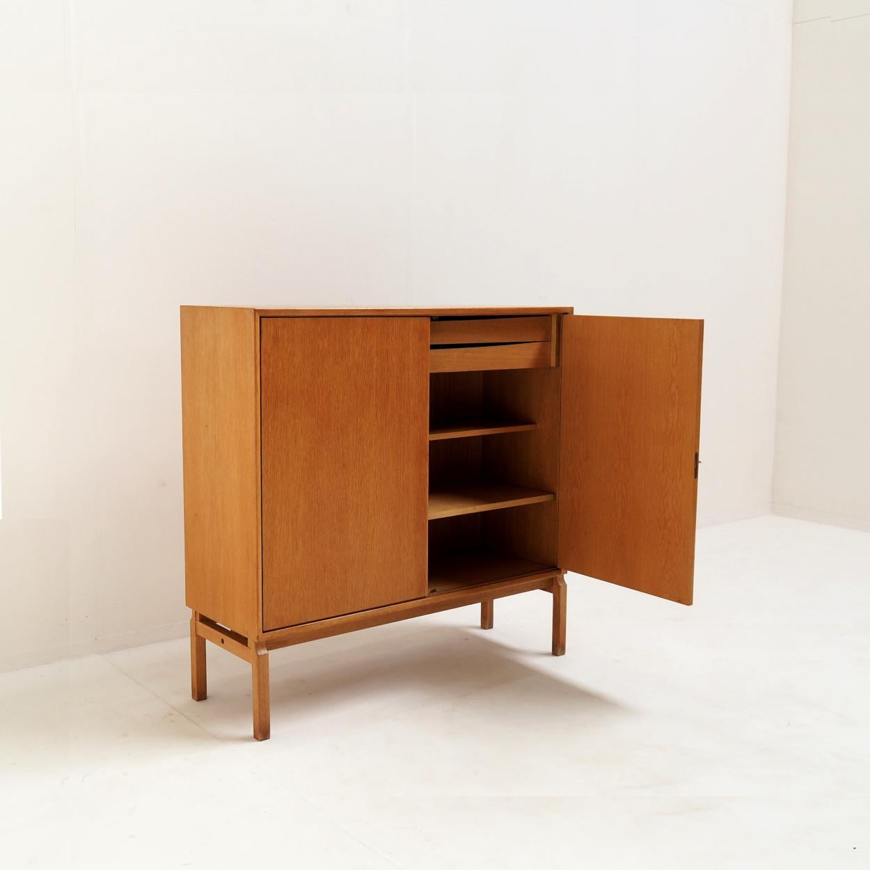 20ième siècle IKEA ‘MTP’ Cabinet by Marian Grabinski for IKEA, 1963, Natural Oak en vente