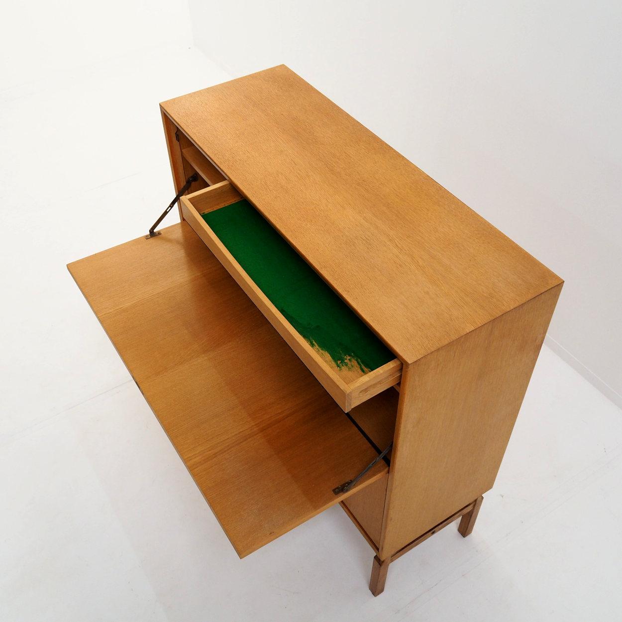 Swedish IKEA ‘MTP’ Cabinet in Natural Oak, Designed by Marian Grabinski in 1963 For Sale