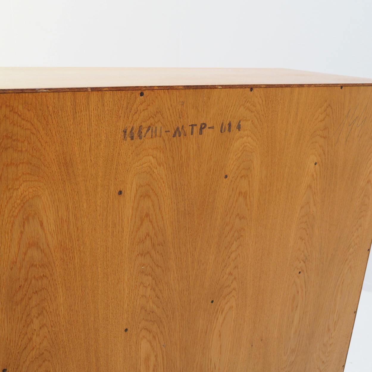 Mid-20th Century IKEA ‘MTP’ Cabinet in Natural Oak, Designed by Marian Grabinski in 1963 For Sale