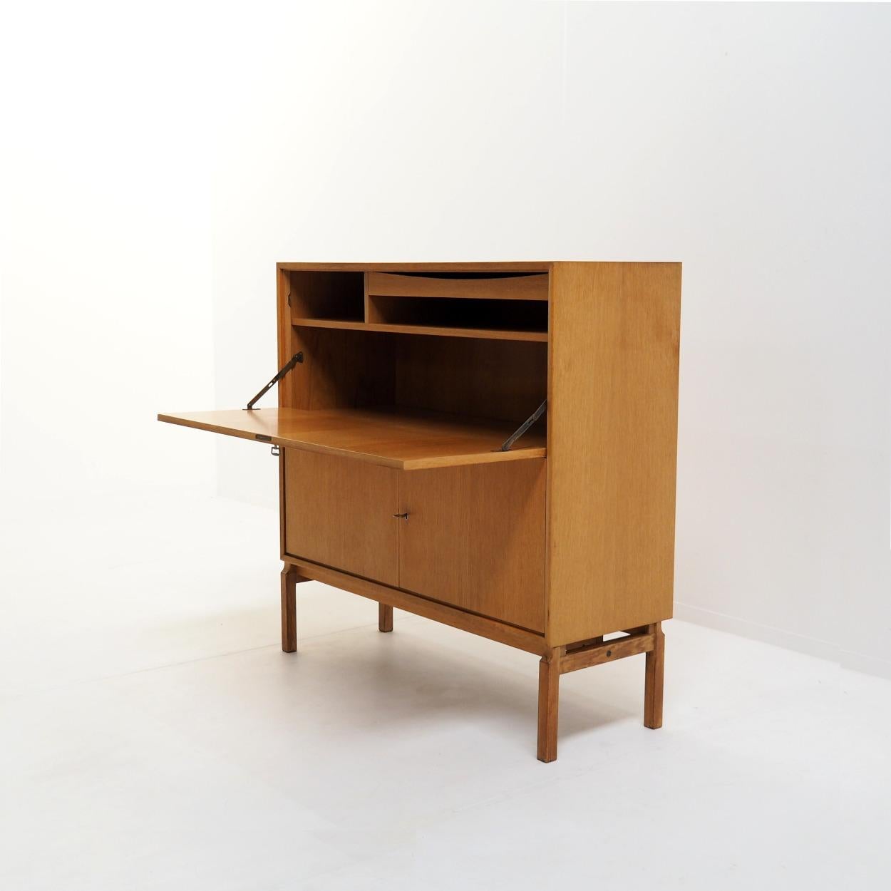IKEA ‘MTP’ Cabinet in Natural Oak, Designed by Marian Grabinski in 1963 For Sale 1