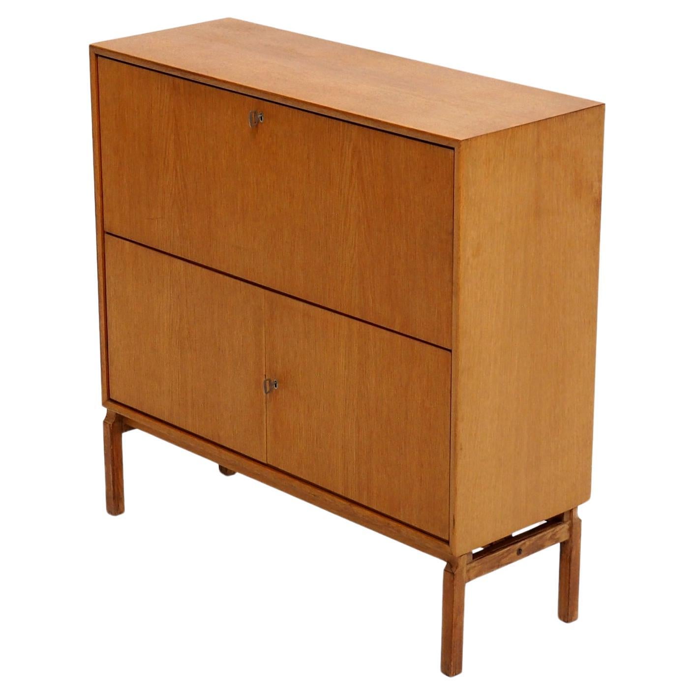 IKEA ‘MTP’ Cabinet in Natural Oak, Designed by Marian Grabinski in 1963 For Sale