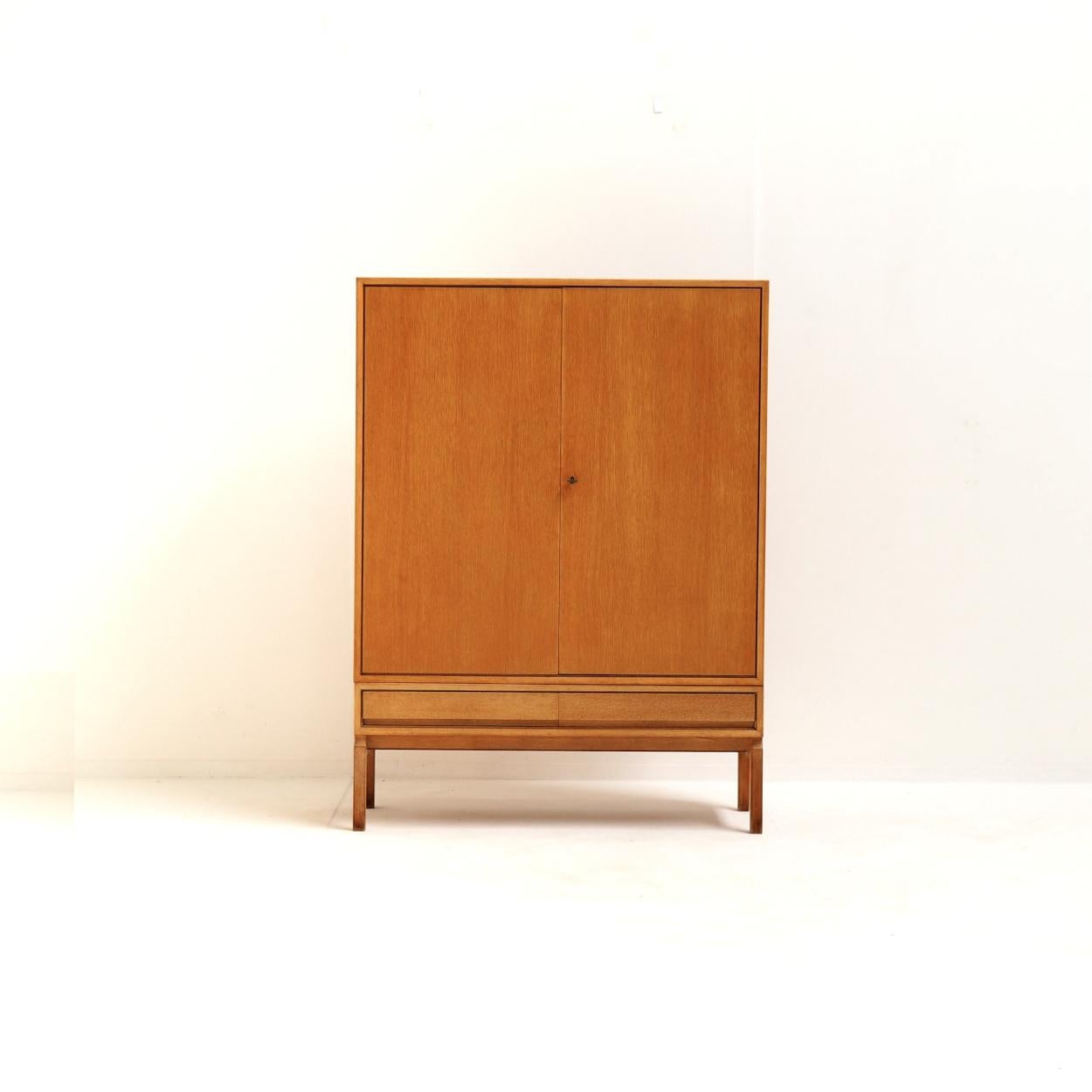 Scandinave moderne IKEA ‘MTP’ Wardrobe by Marian Grabinski for IKEA, 1963, Natural Oak en vente