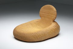 Ikea Produced Storvik Rattan Cane Wicker Lounge Chair by Carl Öjerstam, 2000's