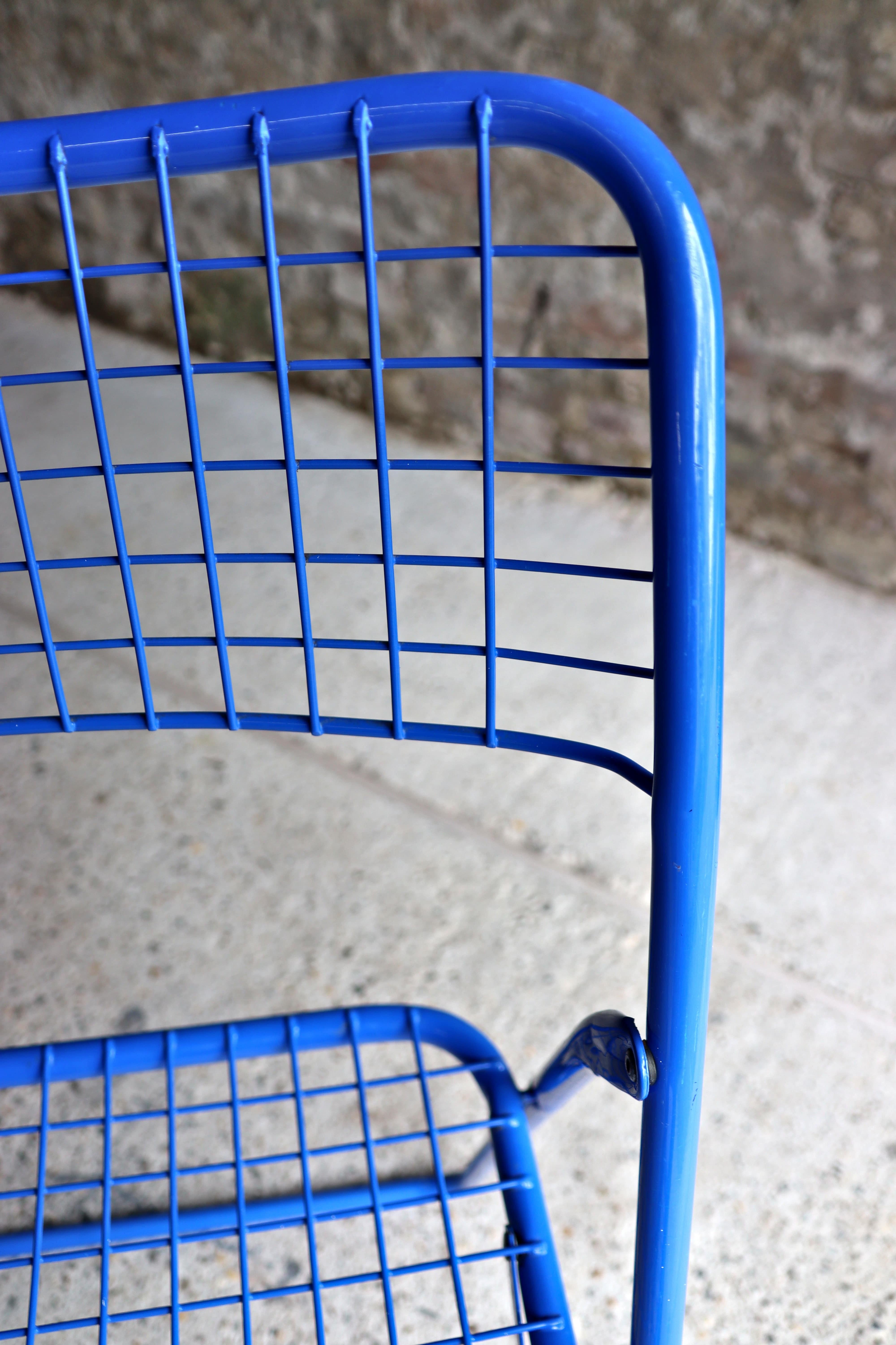 Ikea, Rappen, Ted Net Chair, Blue, Niels Gammelgaard, 1976 3