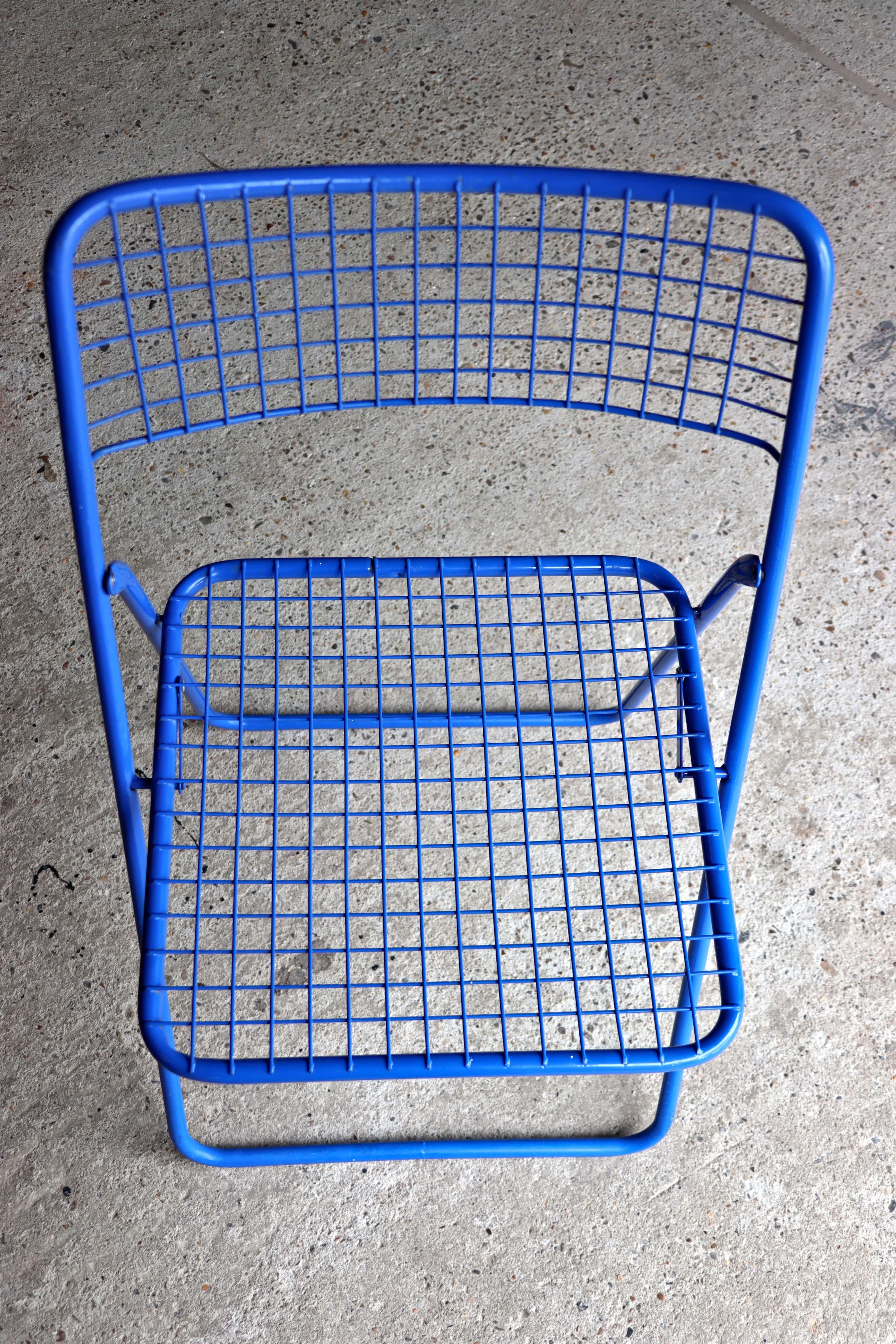 Ikea, Rappen, Ted Net Chair, Blue, Niels Gammelgaard, 1976 5