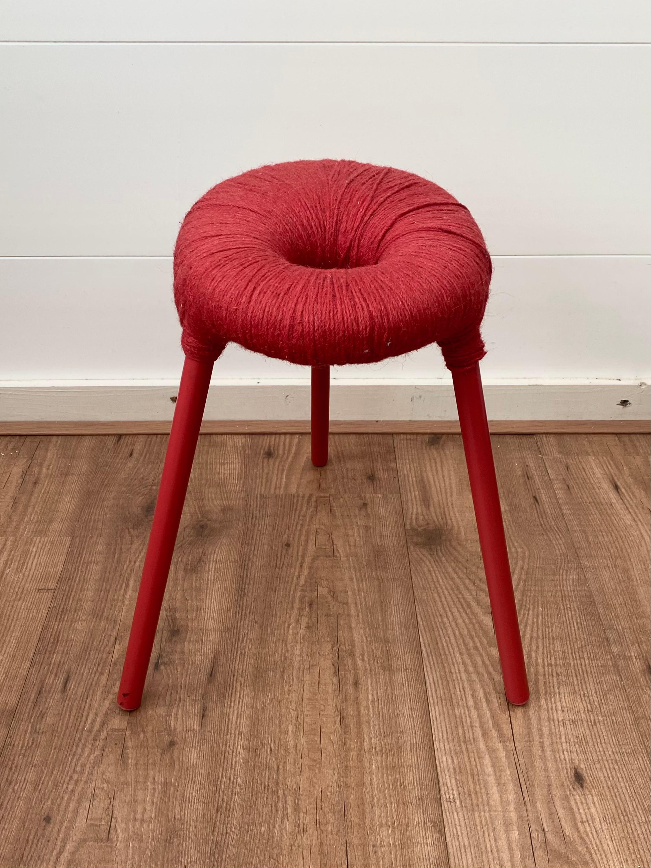 red bar stools - ikea