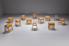 Sgabelli di design scandinavo per Ikea, Svezia, anni '70