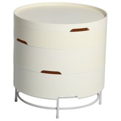 Mesa auxiliar apilable IKEA, años 2000