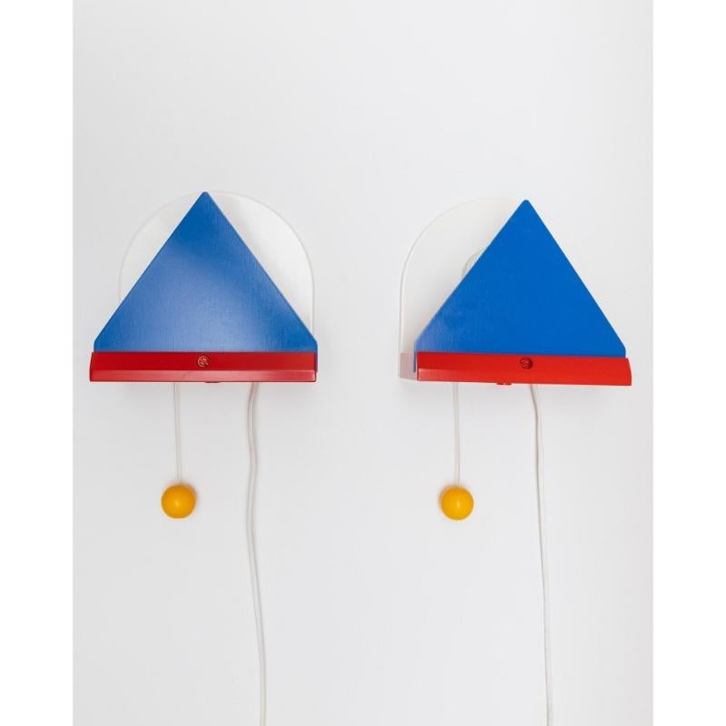 IKEA Stoja Lámpara de pared estilo Memphis Ettore Sottsass, años 80 en venta 2