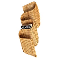 IKEA - Tiby - Revistero de ratán - De pared - Karl Malmvall - 1998