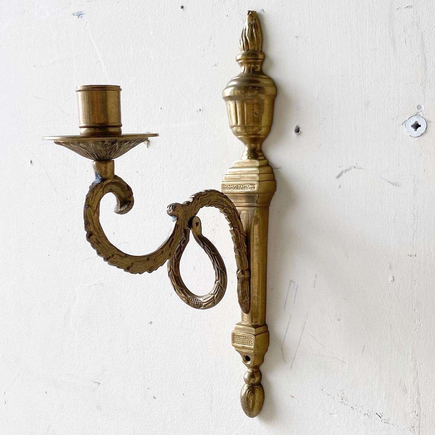 Victorian Ikea Torne VI Wall Sconce Candle Holder For Sale