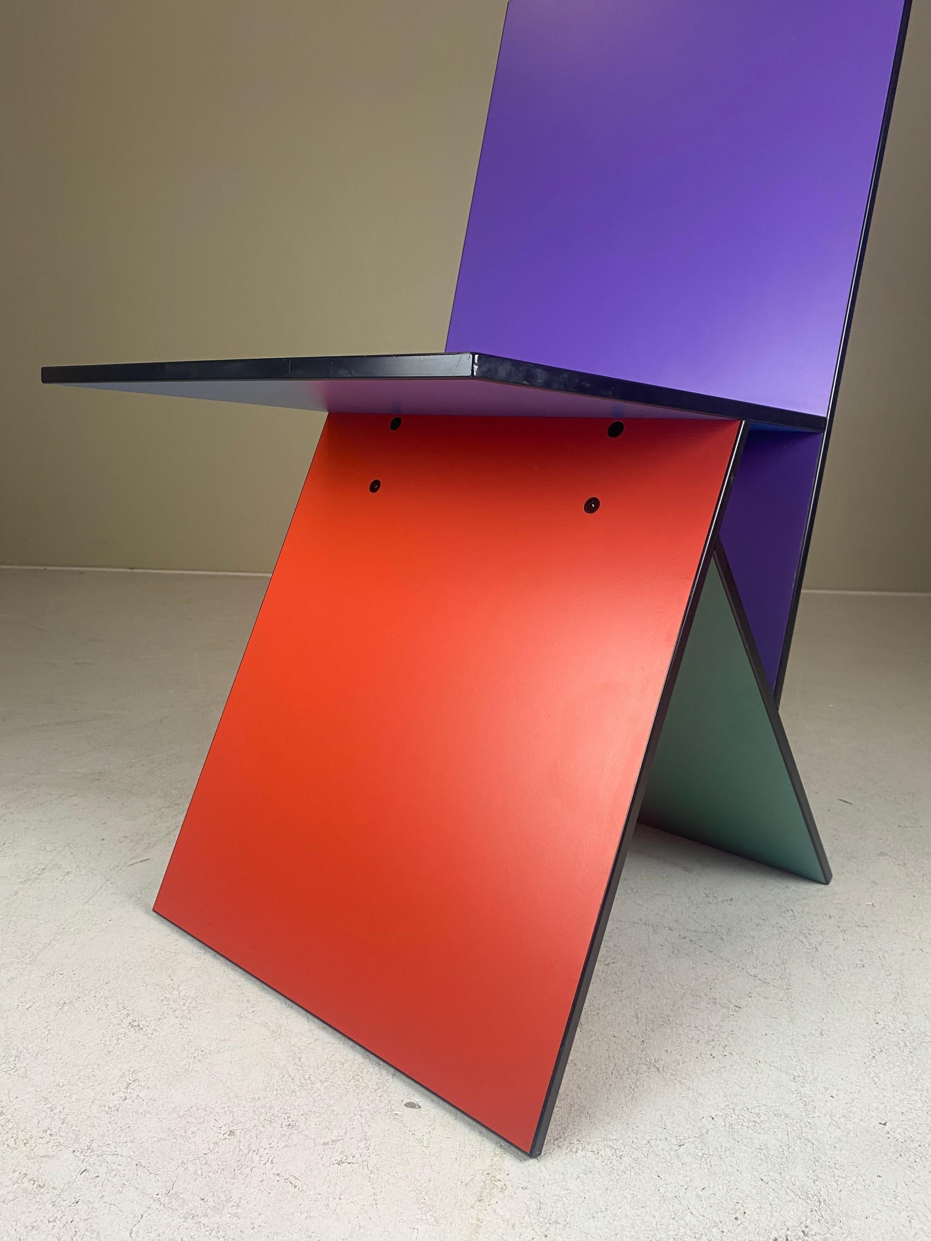 Wood IKEA ‘Vilbert’ Chair by Verner Panton, 1993, Post-Modern For Sale