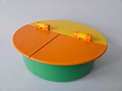 Ikea Vintage Storage Box, Knut and Marianne Hagberg, Memphis Milano style, 1990s