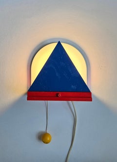 Ikea Wall Lamp in style of Ettore Sottsass, Memphis Milano, Italy, 1980s