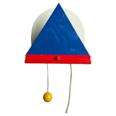 Lampe murale Ikea dans le style d'Ettore Sottsass, Memphis Milano, Italie, années 1980