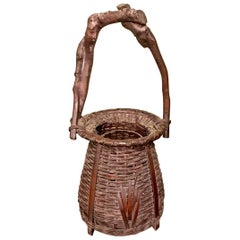 Ikebana Basket, Early 20th Century