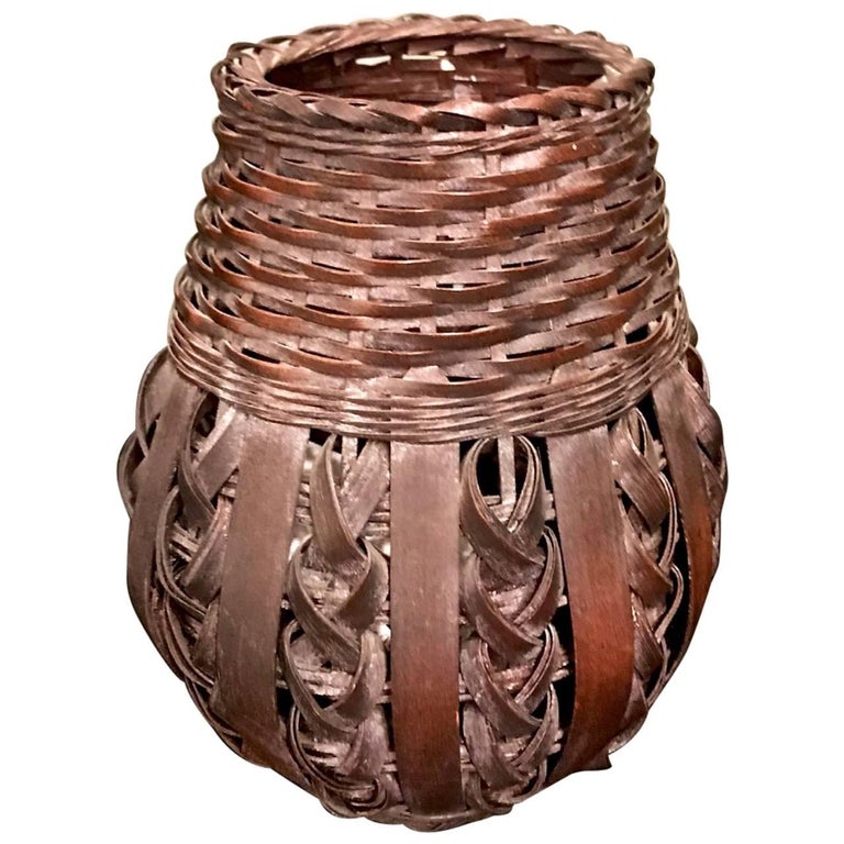 Ikebana Basket For Sale at 1stDibs