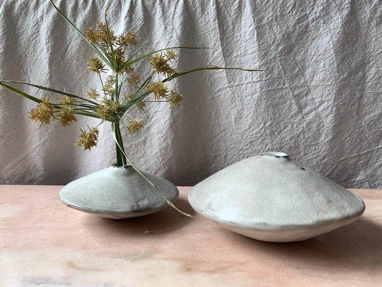 Ikebana Vase, White For Sale at 1stDibs