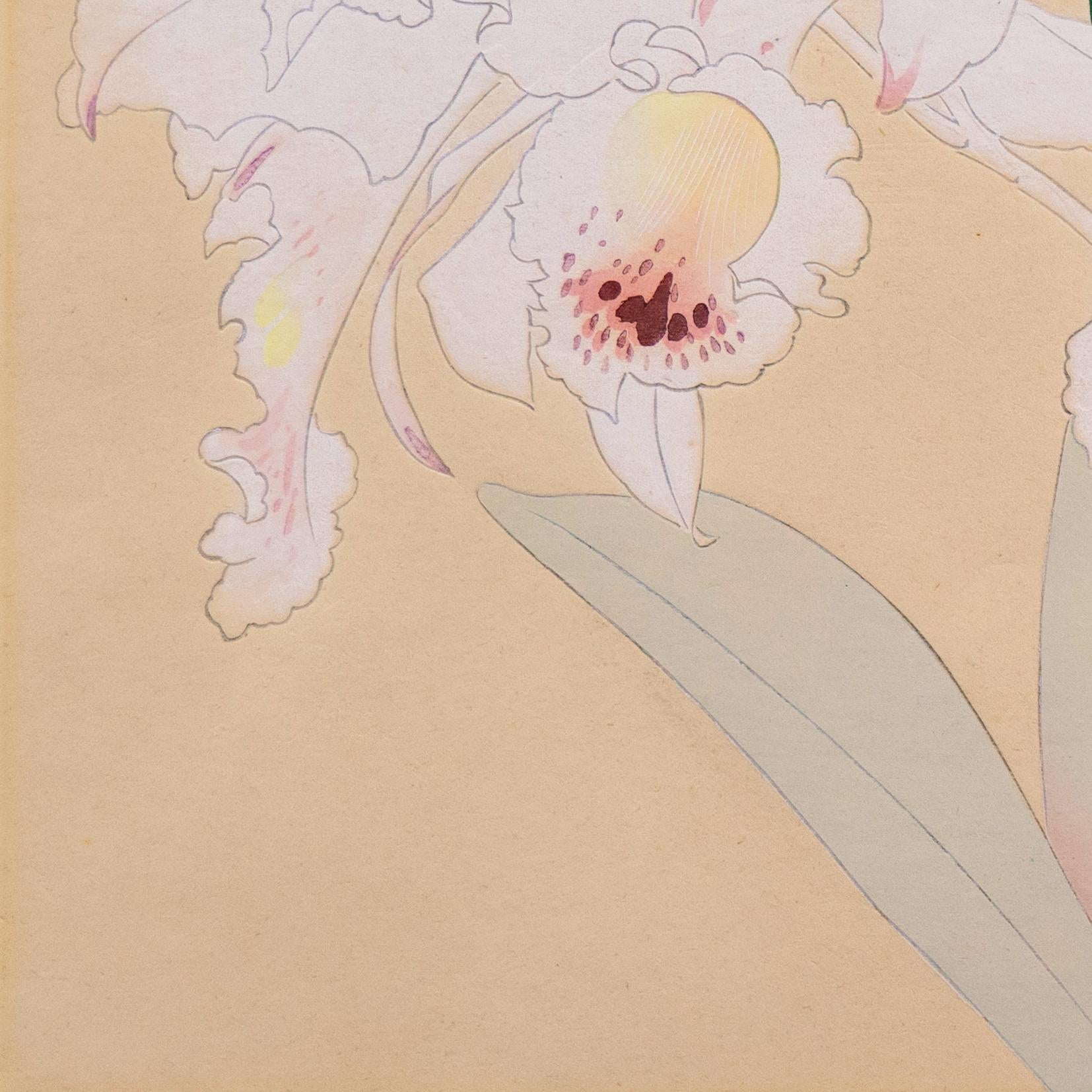 Stilleben mit Orchideen