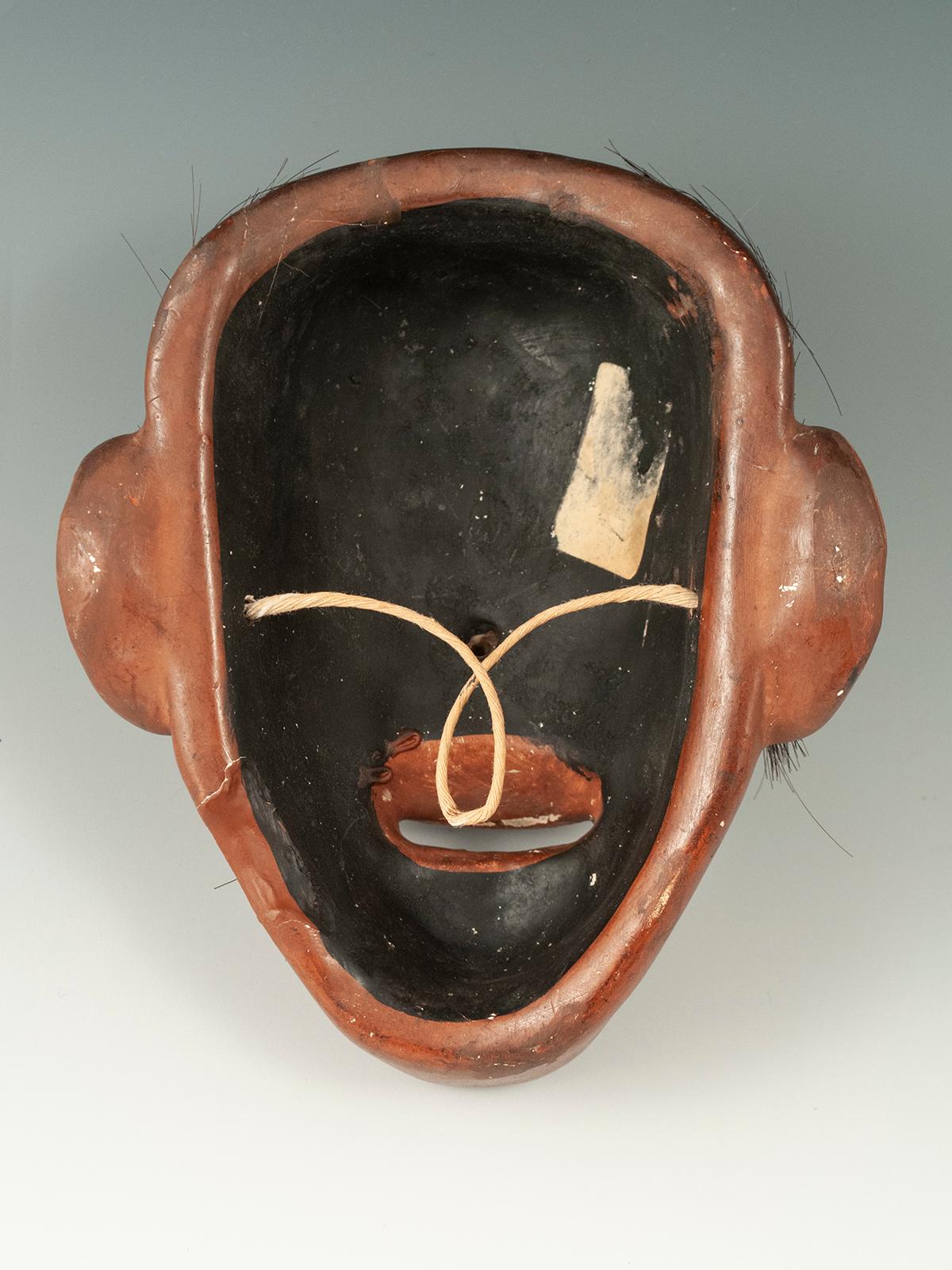 Japanese Iki Ningyo Face, Meiji Period, Japan