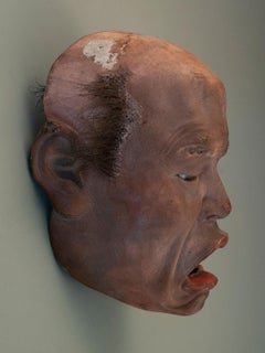 Iki Ningyo 'Living Doll' Face, Meiji Period, Japan