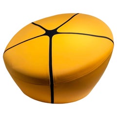 IKO Armchair/Pouf for Steiner Paris Designed by Cécile Makowski