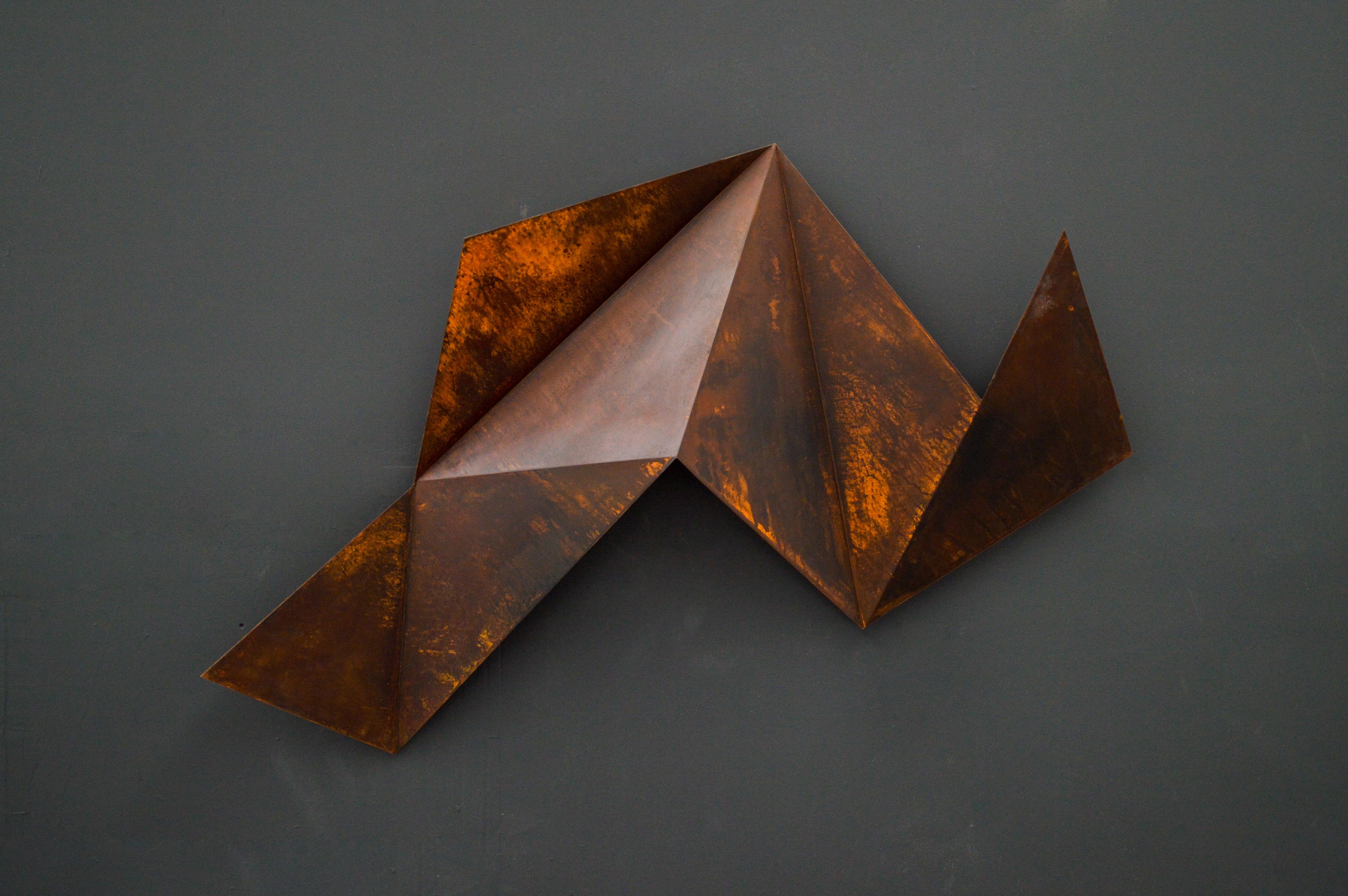 ENNAIA Abstract Sculpture - AKIO - Nature Inspired Wall Art Sculpture