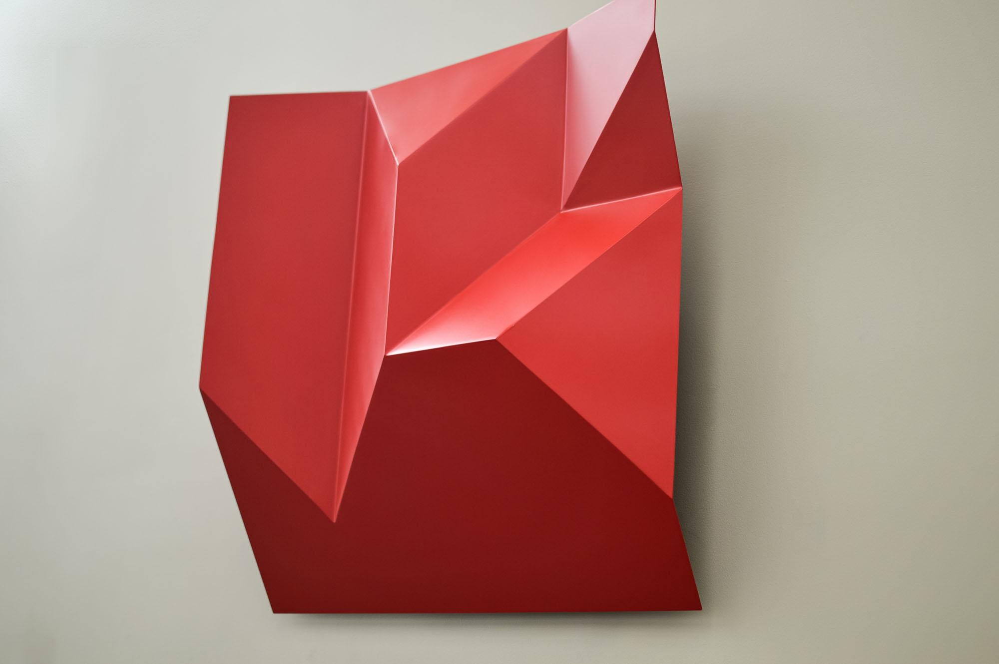 ALINA - Sculpture géométrique moderne en acier  en vente 2