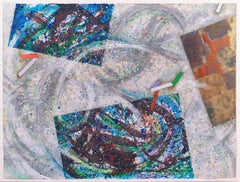 Grande exposition abstraite, exposée au Tokyo Museum Of Fine Arts, artiste japonaise