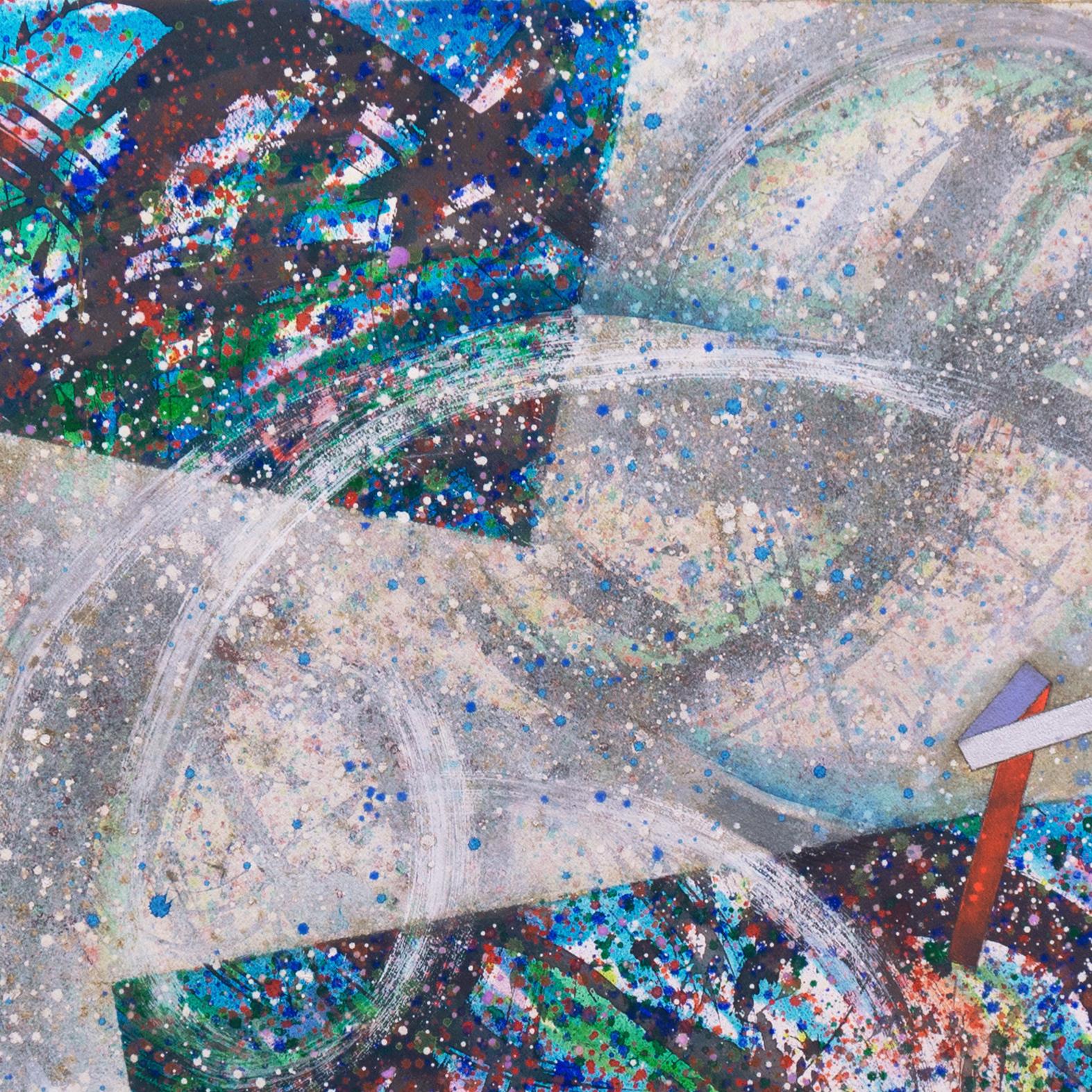 'Large Abstract', Exhibited at Tokyo Museum Of Fine Arts, Japanese Woman Artist For Sale 3
