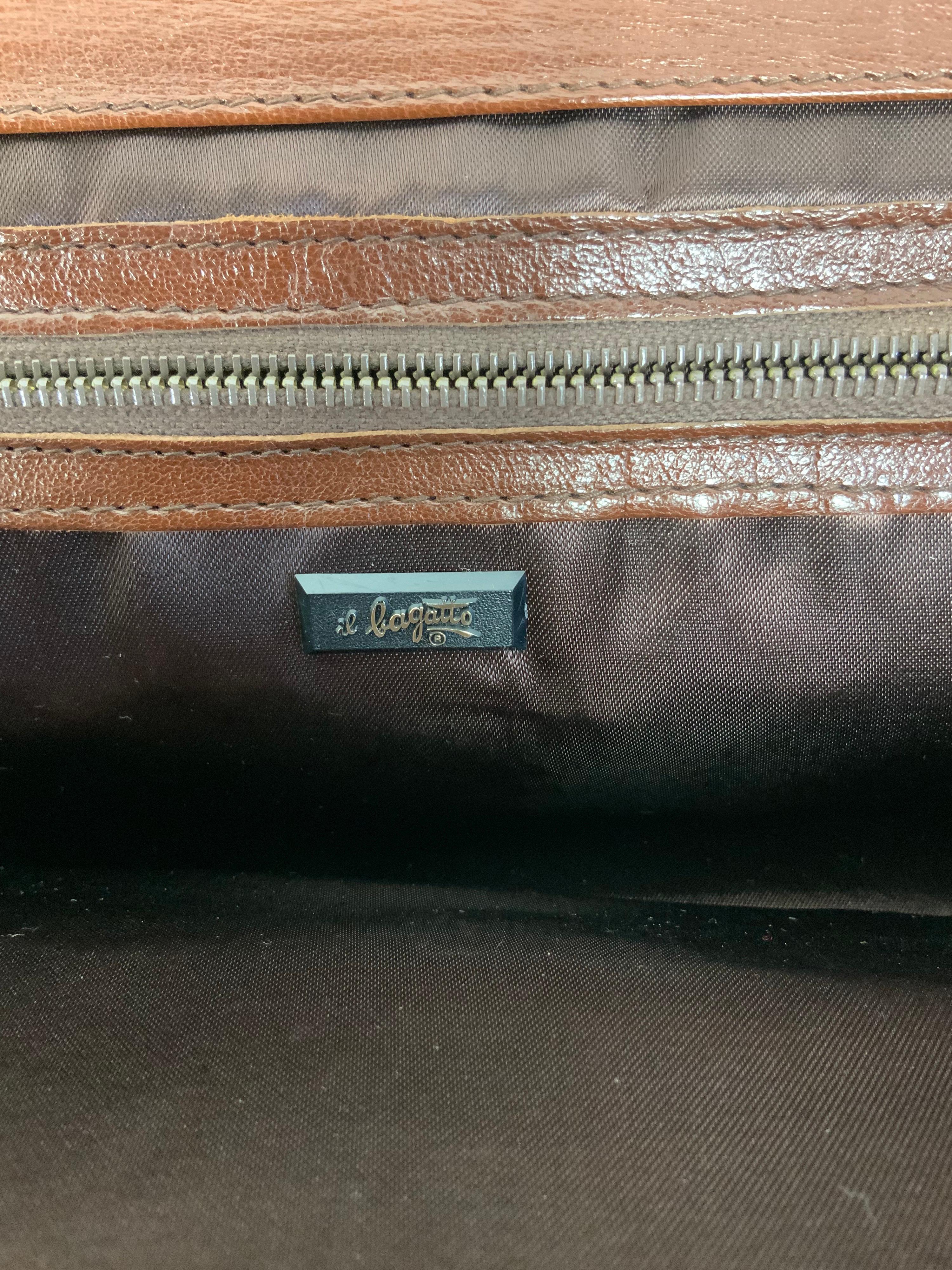 Il Bagatto vintage leather bag 2