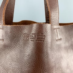 IL BISONTE Brown Leather TALAMONE Tote Handbag