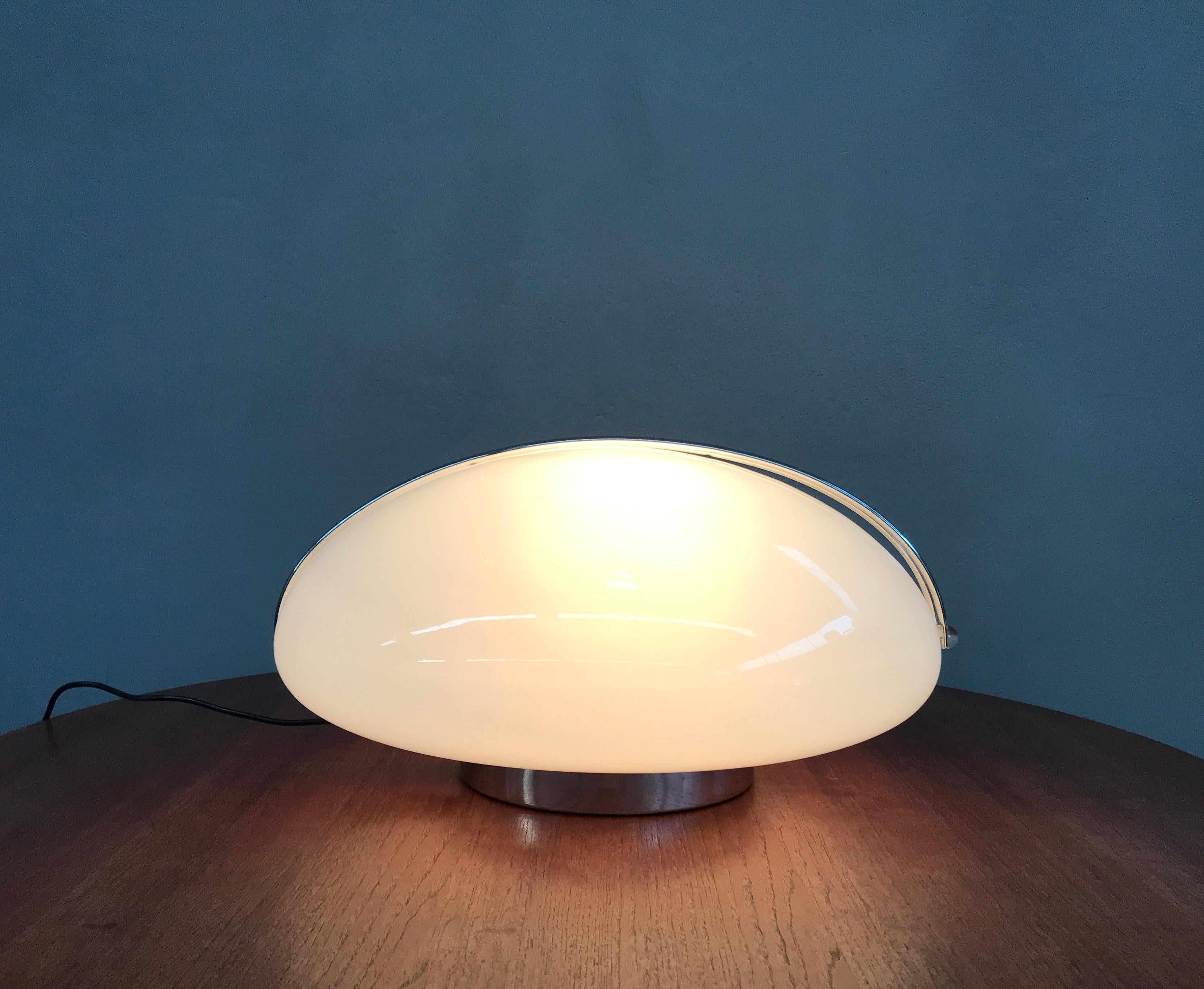 Mid-Century Modern Il Cammino, Table Lamp by Angelo Mangiarotti