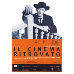 Il Cinema Ritrovato 2003 Italian Foglio Poster